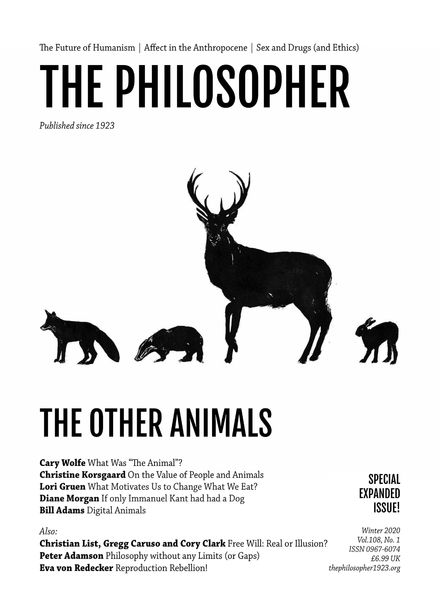 The Philosopher – Winter 2020