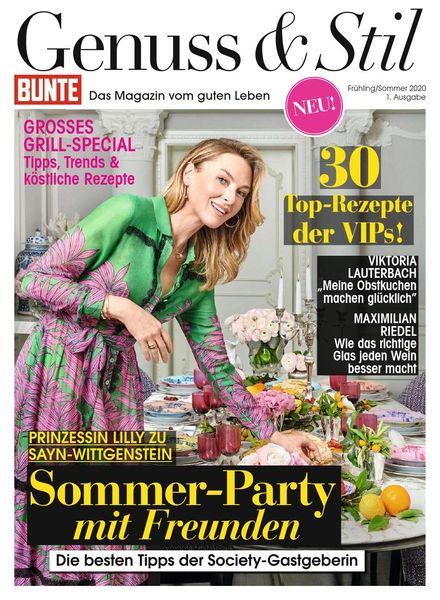 Bunte Genuss & Stil – Fruhling-Sommer 2020