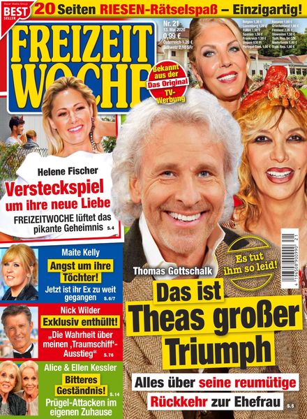 Freizeitwoche – 13 Mai 2020