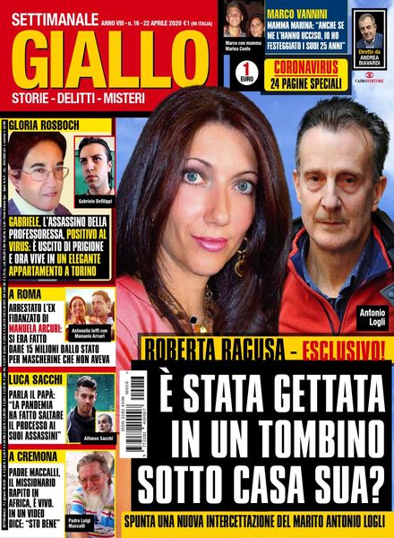 Giallo – 22 Aprile 2020