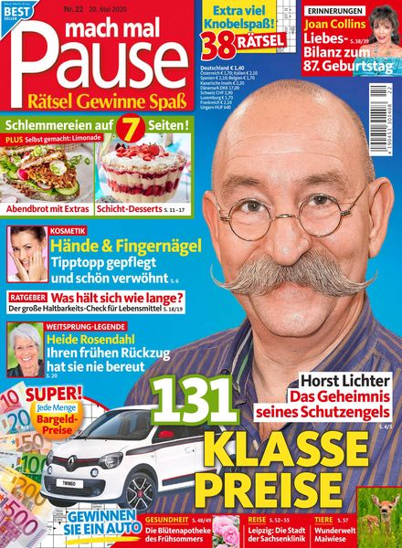Mach Mal Pause – 20 Mai 2020