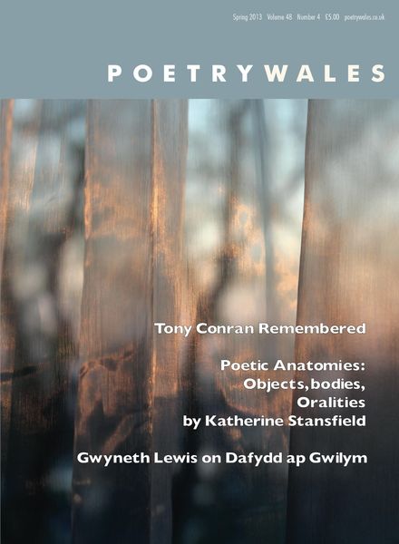 Poetry Wales – Spring 2013 48.4