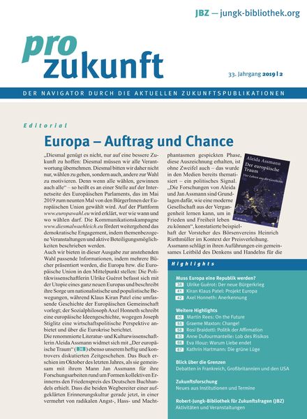 proZukunft – Marz 2019