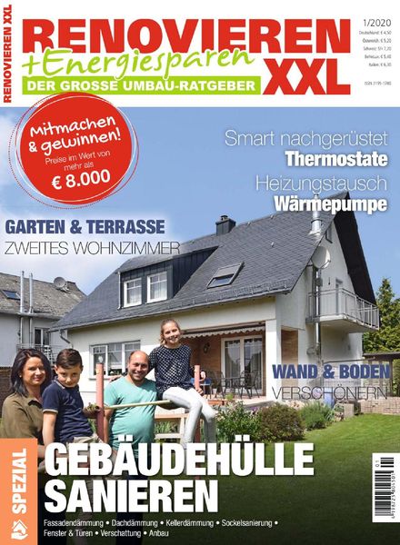 Renovieren + Energiesparen – Nr 1 2020