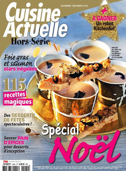 Cuisine Actuelle – Hors-Serie – Novembre-Decembre 2019