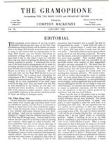 Gramophone – January 1932