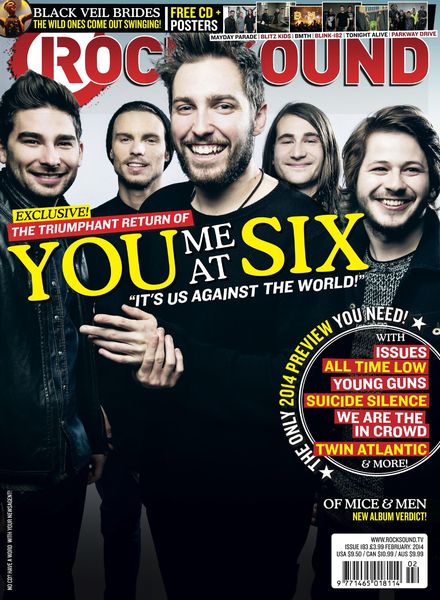 Rock Sound Magazine – February 2014