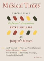 The Musical Times – Autumn 2018