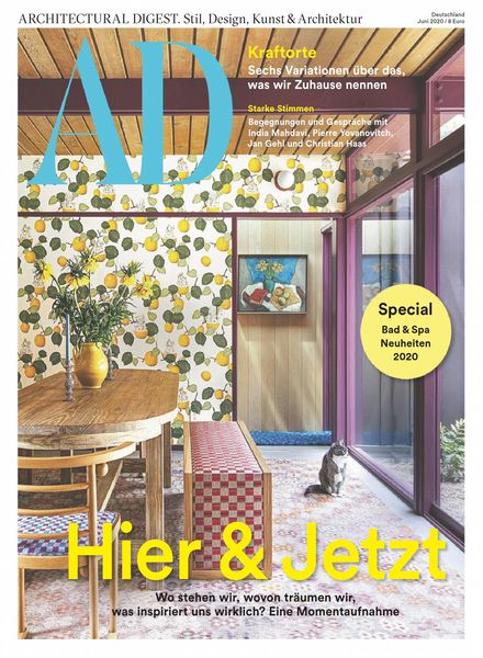 AD Architectural Digest Germany – Juni 2020