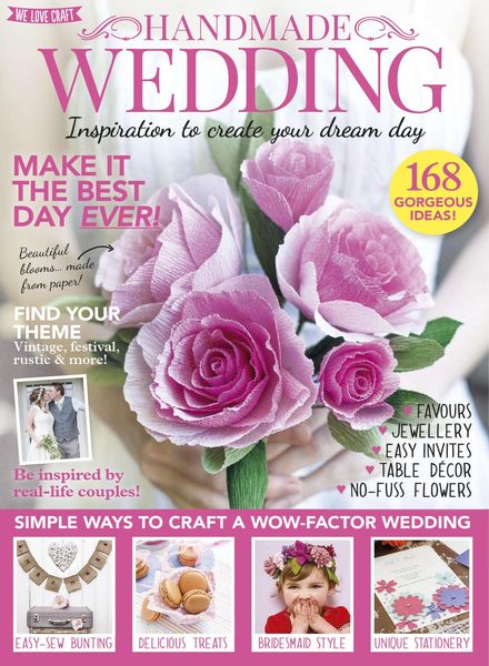 Crafting Specials – Handmade Wedding – April 2016