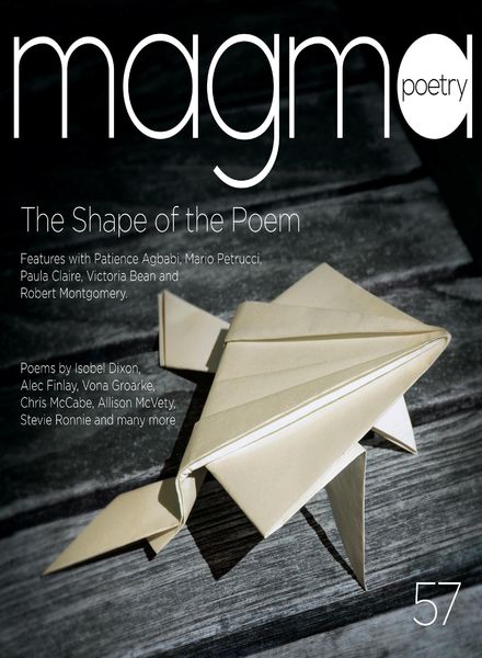 Magma Poetry – 57 The Shape of the Poem