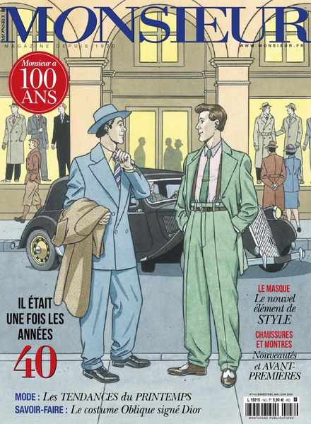Monsieur – mai-juin 2020