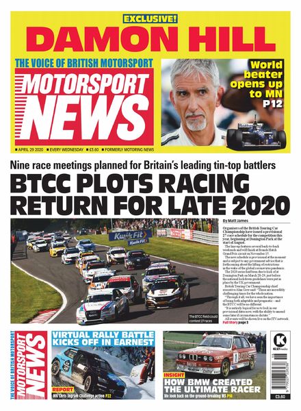 Motorsport News – April 29, 2020