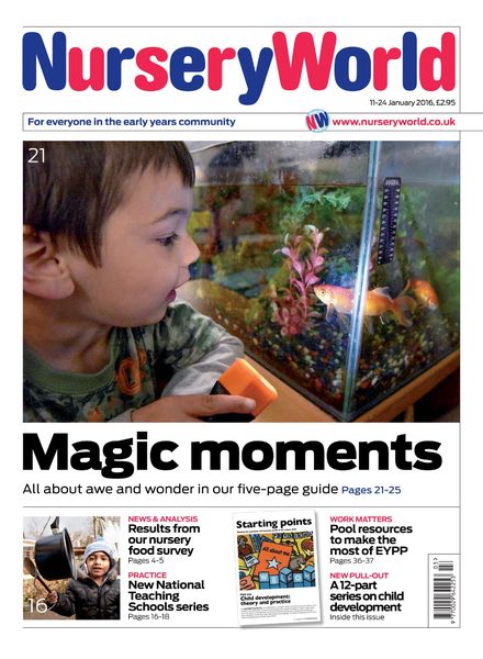 Nursery World – 11 – 24 January 2016
