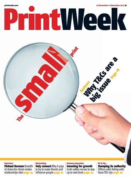 PrintWeek – 27 november 2017