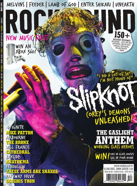 Rock Sound Magazine – December 2008