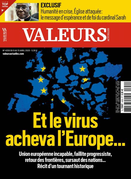 Valeurs Actuelles – 09 avril 2020