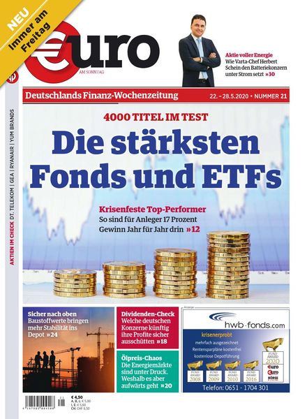 Euro am Sonntag – 22 Mai 2020
