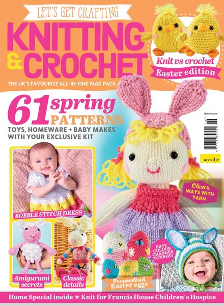 Let’s Get Crafting Knitting & Crochet – Issue 119 – February 2020