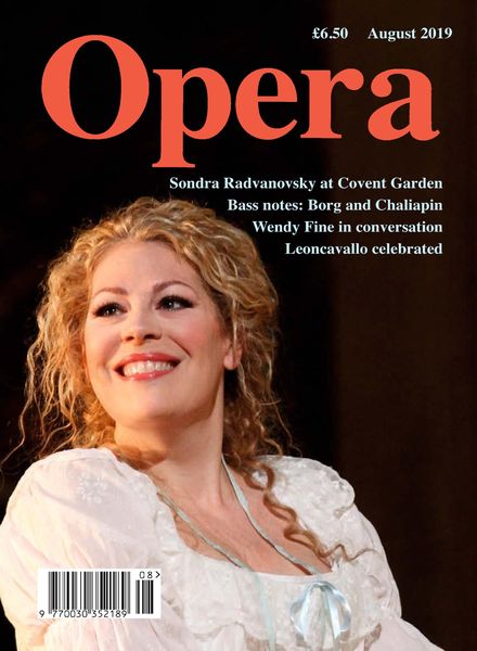 Opera – August 2019