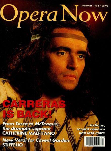 Opera Now – January 1993