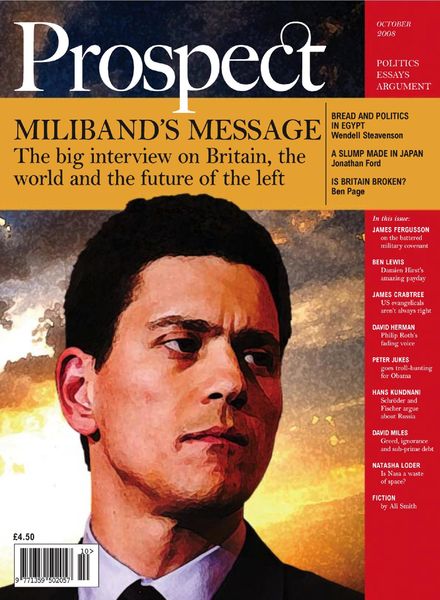 Prospect Magazine – October 2008