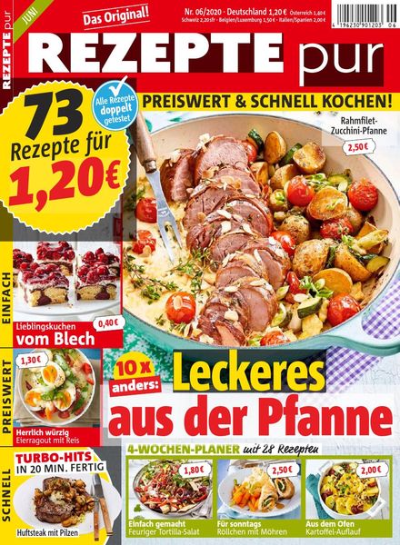 Rezepte Pur – Juni 2020