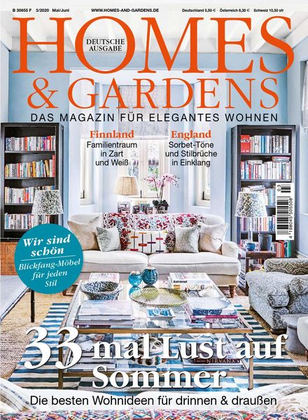 Homes & Gardens Germany – Mai-Juni 2020