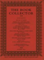 The Book Collector – Autumn, 1974