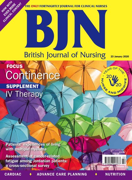 British Journal of Nursing – 23 January 2020