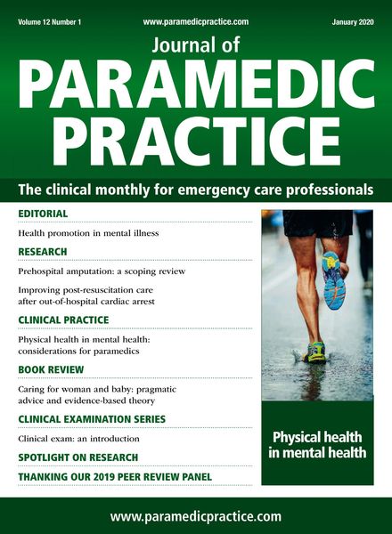 Journal of Paramedic Practice – January 2020