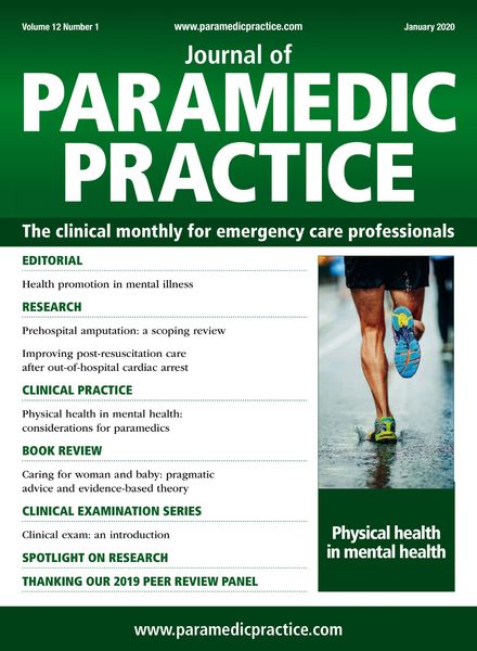 Journal of Paramedic Practice – January 2020