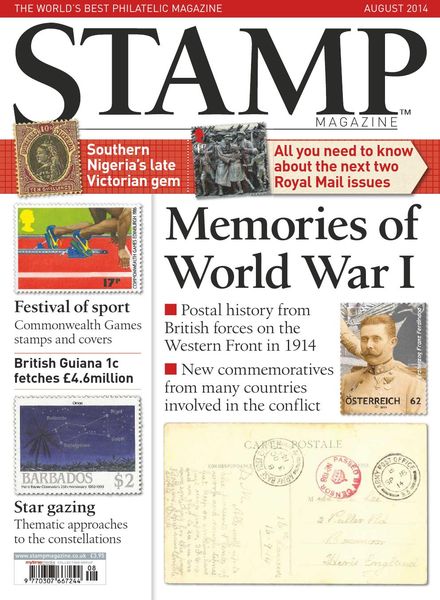 Stamp Magazine – August 2014