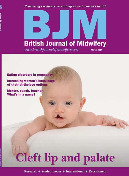 British Journal of Midwifery – March 2019