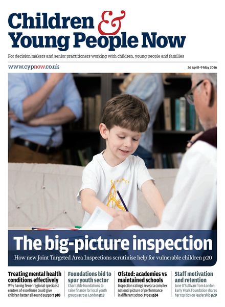 Children & Young People Now – 26 April 2016