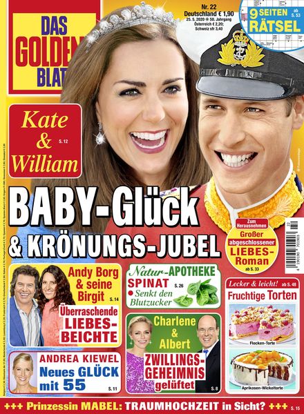Das Goldene Blatt – 25 Mai 2020