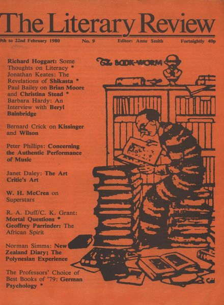 Literary Review – 9 February 1980