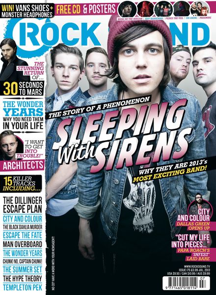 Rock Sound Magazine – July 2013