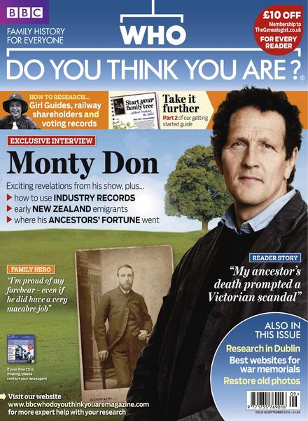 Who Do You Think You Are – September 2010