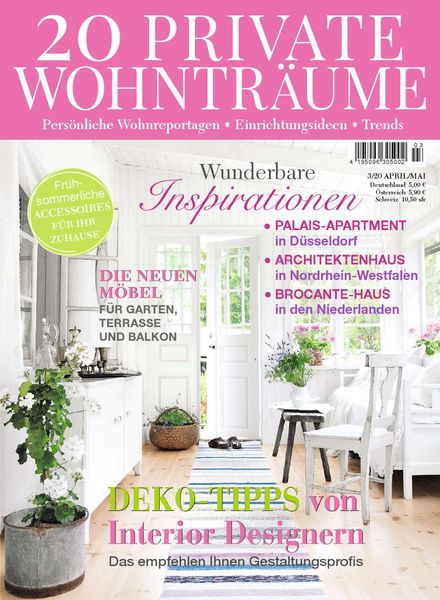 20 Private Wohntraume – April-Mai 2020