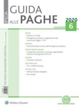 Guida alle paghe – Giugno 2020