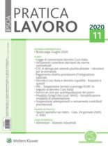 Pratica Lavoro – 30 Maggio 2020