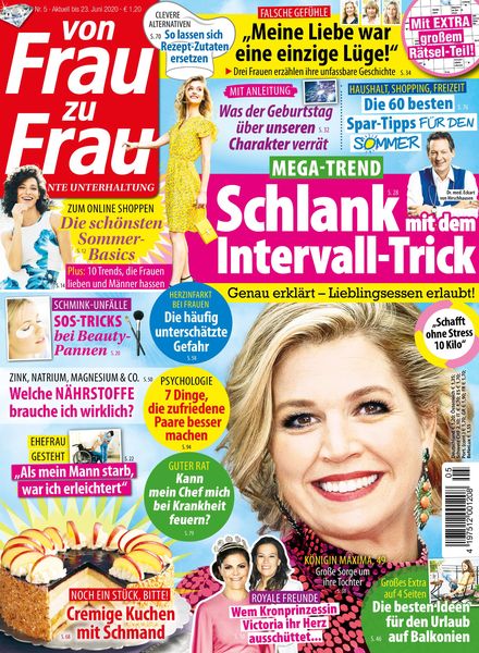 von Frau zu Frau – Mai 2020
