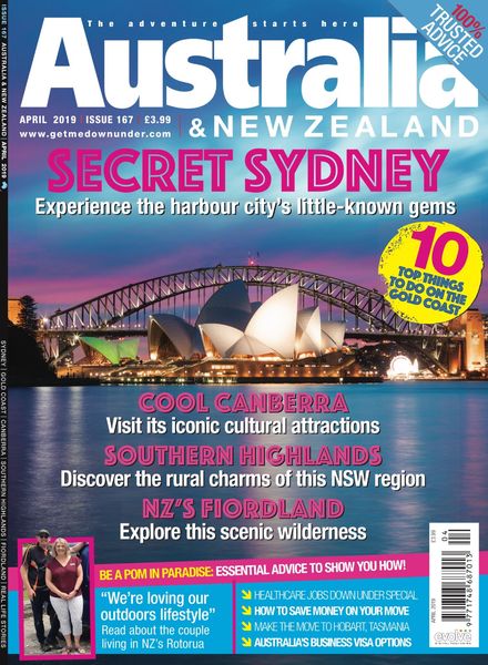 Australia & New Zealand – April 2019