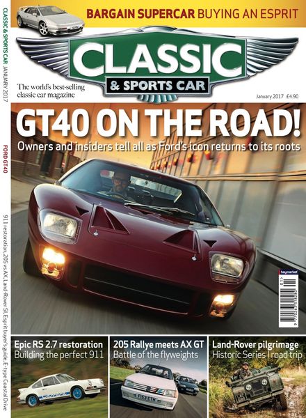 Classic & Sports Car UK – January 2017