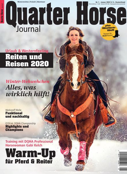 Quarter Horse Journal – Januar 2020