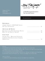 The Taxpayer – March 2016
