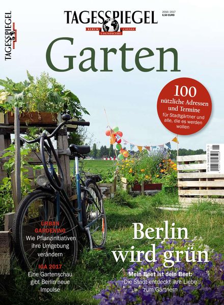 Tagesspiegel Freizeit – Garten – Juli 2016