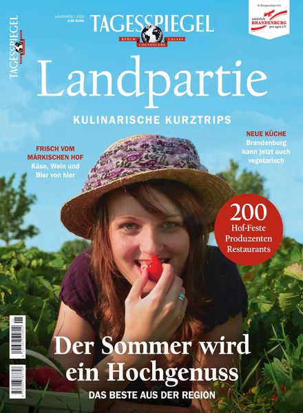 Tagesspiegel Freizeit – Landpartie – Mai 2019