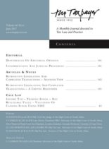 The Taxpayer – June 2017